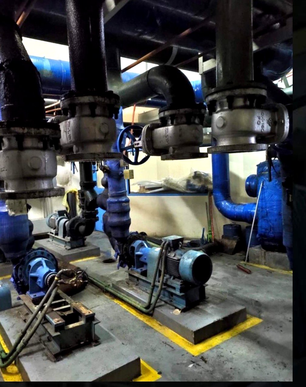 HVAC pump and piping infrastructure