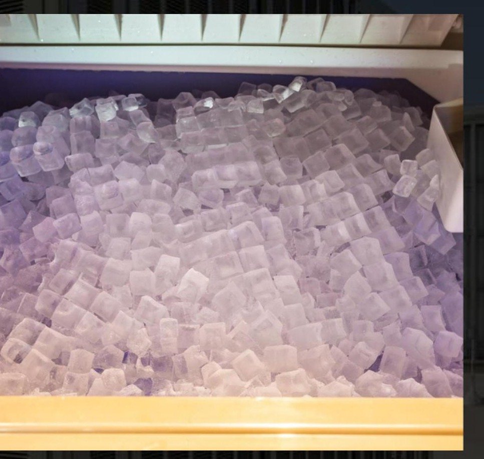 Commercial ice machine output