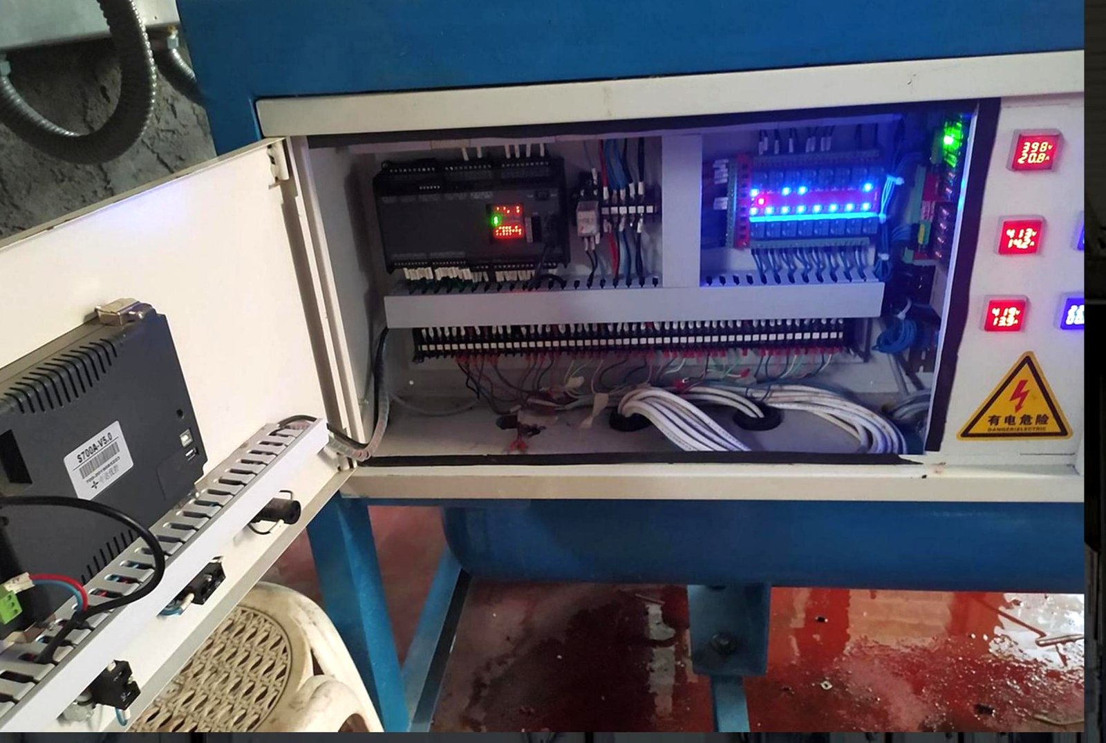 Automation control panel installation at Bohol Bee Farm